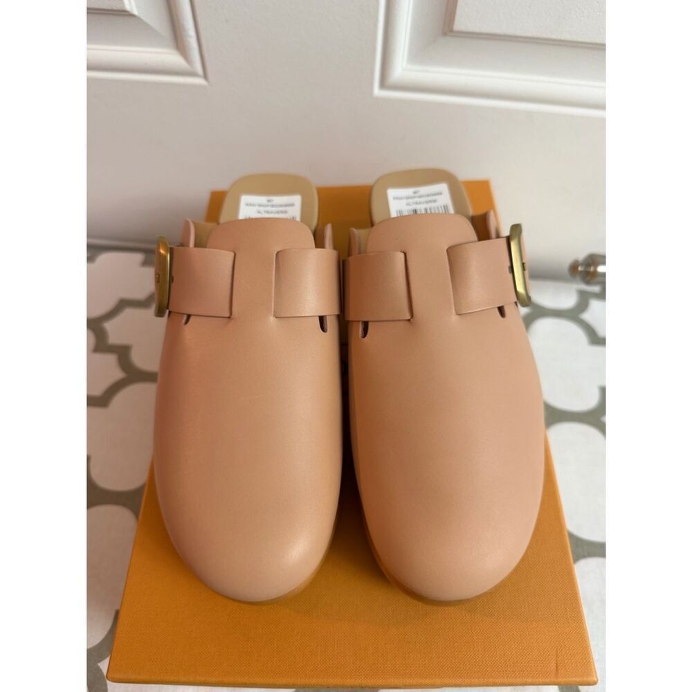 Tod’s leather mule clogs NEW Size 38= US 8